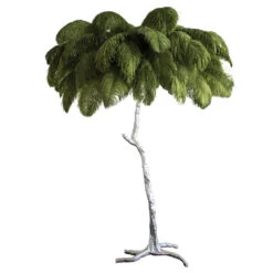 Luxury Ostrich Feather Brass Floor Lamp -Demolights Sales Store 11 67dbf245 0996 463e 944e 65013cf48796