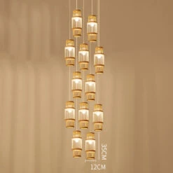 Mid-century Craft Bamboo Pendant Lights -Demolights Sales Store 12