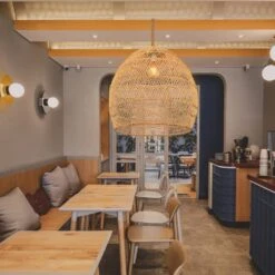 Nordic Rattan Pendant Light Living Room Hanging Lamp Shade -Demolights Sales Store 15.74X15.74inchNaturalRattan 04