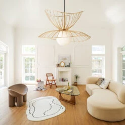 Modern Dining Room Chandelier Designer Iron Pendant Light