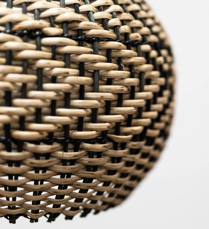 Minimalism Rattan Ceiling Light Fixture Woven Pendant Lampshade 7 Minimalism Rattan Ceiling Light Fixture Woven Pendant Lampshade - Image 7