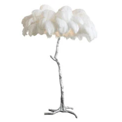 Luxury Ostrich Feather Brass Floor Lamp -Demolights Sales Store 4 d67ed715 2e44 400e b53f 0564d890d99c