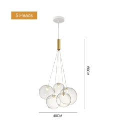Nordic Glass Lamp Design Bubble Chandelier -Demolights Sales Store 5 1c60e748 df17 4943 87d5 644f7a9674bc