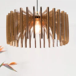 Mid Century Modern Wood Pendant Light Handmade Lamp -Demolights Sales Store 6 5f84a71f bbec 476b b9db 69bc90e448d1