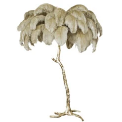 Luxury Ostrich Feather Brass Floor Lamp -Demolights Sales Store 9 da2f3845 8c74 4864 8da1 d74c5fd00ece