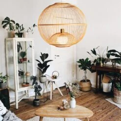 Traditional Bamboo Pendant Artistic Suspension Hanging Light Fixture -Demolights Sales Store ATH10341 8