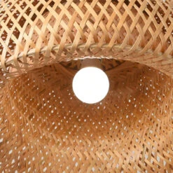 Bamboo Pendant Light Handmade Lamp Shade 12 Bamboo Pendant Light Handmade Lamp Shade -Demolights Sales Store DL10004 4