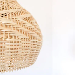 Round Handmade Rattan Lampshade Rustic Wicker Boho Lamp -Demolights Sales Store DL10011 4 9e3180b9 0419 4ecd 9a93 6ee7a4a2be55