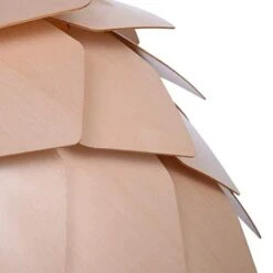Wood Pine Cone DIY Pendant Nordic Wooden Chandelier Handcraft Ceiling Lampshade -Demolights Sales Store DL10020 8