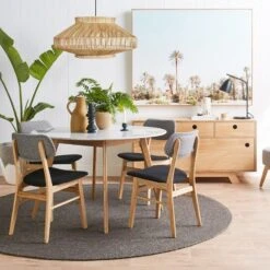 Rattan Pendant Light Woven Pendant Shade Flush Mount Ceiling Light -Demolights Sales Store DL10022 8