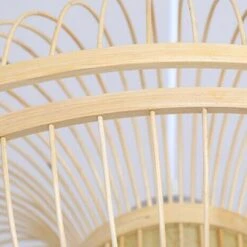 Handicraft Bamboo Pendant Light Creative Chandelier Home Decor Art -Demolights Sales Store DL10024 6 1