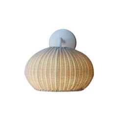 Rattan Wall Lights Globe Wall Lamp Bamboo Japanese Furniture Mushroom Light -Demolights Sales Store DL10025 8