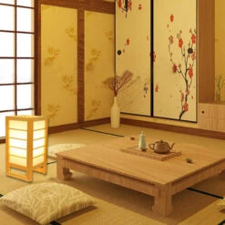 Wooden Japanese Desk Lights Table Light Decoration Lamp -Demolights Sales Store DL10028 1