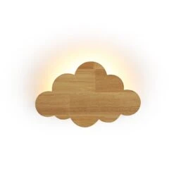Cloud Wood Wall Light Vintage Wood Sconces Light Decor Lights -Demolights Sales Store DL10032 3