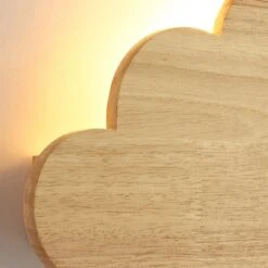 Cloud Wood Wall Light Vintage Wood Sconces Light Decor Lights -Demolights Sales Store DL10032 6