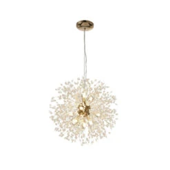 Design Dandelion Beaded Ceiling Light Flower Pendant Lights Crystal Chandelier 10 Design Dandelion Beaded Ceiling Light Flower Pendant Lights Crystal Chandelier -Demolights Sales Store DL10041 2 1