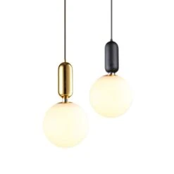 Modern Kitchen Pendant Light Unique Brass Ceiling Light -Demolights Sales Store DL10048 2 1