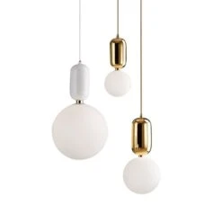 Modern Kitchen Pendant Light Unique Brass Ceiling Light -Demolights Sales Store DL10048 8