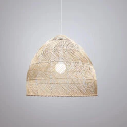 Handcraft Wicker Light Fixture Home Decor Chandelier Lighting -Demolights Sales Store DL10059 1 1