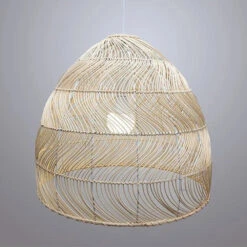 Handcraft Wicker Light Fixture Home Decor Chandelier Lighting -Demolights Sales Store DL10059 4 1