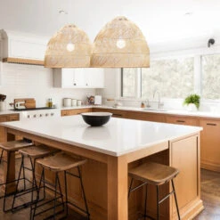 Handcraft Wicker Light Fixture Home Decor Chandelier Lighting -Demolights Sales Store DL10059 7 1