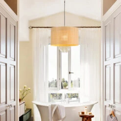 Japanese Style Pendant Light Bamboo Lantern Pendant Lamp -Demolights Sales Store DL10061 4 1