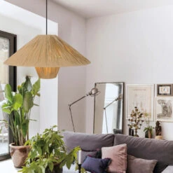 Fabric Pendant Light Minimalist Fabric Chandelier -Demolights Sales Store DL10065 6 1