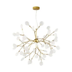 Modern Semi Flush Mount Pendant Light Luxurious Mid Century Firefly Ceiling Lamp -Demolights Sales Store DL10069 1 1 1