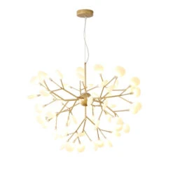 Modern Semi Flush Mount Pendant Light Luxurious Mid Century Firefly Ceiling Lamp -Demolights Sales Store DL10069 6