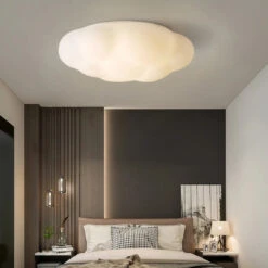 Design Cloud Light White Nursery Ceiling Lamp