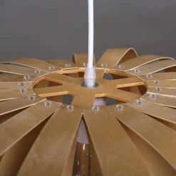 Bamboo Wicker Pumpkin Shade Pendant Light -Demolights Sales Store DL10075 5