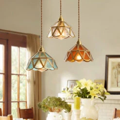 Nordic Vintage Glass Pendant Lights -Demolights Sales Store DL10084 12