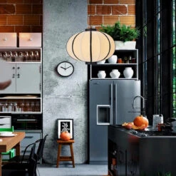 Modern Chandelier Lantern Fabric Lamp Shade 9 Modern Chandelier Lantern Fabric Lamp Shade -Demolights Sales Store DL10085 19 1