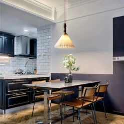 Nordic Retro Cone Dining Room Pendant Light -Demolights Sales Store DL10089 8