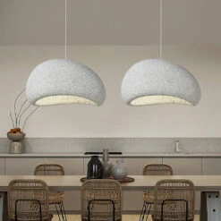 Nordic Style Resin Oval Pendant Lights -Demolights Sales Store DL10145 1