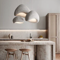 Nordic Style Resin Oval Pendant Lights -Demolights Sales Store DL10145 4 1