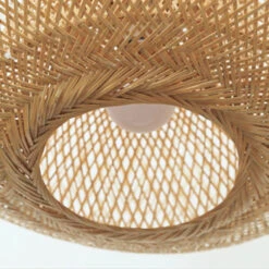 Sphere Bamboo Suspension Pendant Light -Demolights Sales Store DL10150SphereBambooSuspensionLighting 4