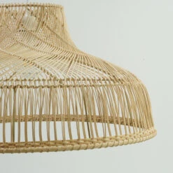 Rattan Woven Bowl Pendant Lights -Demolights Sales Store DL10152RattanWovenBowlPendantLights 3