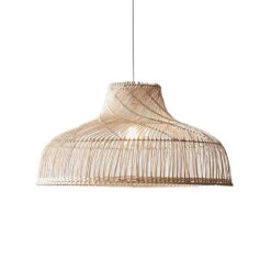Rattan Woven Bowl Pendant Lights -Demolights Sales Store DL10152RattanWovenBowlPendantLights 6