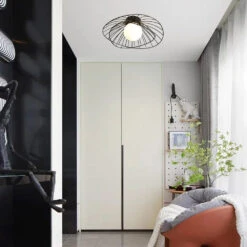 Creative Nordic Straw Hat Ceiling Lights -Demolights Sales Store DL10153CreativeNordicCeilingLightsStrawHat 15