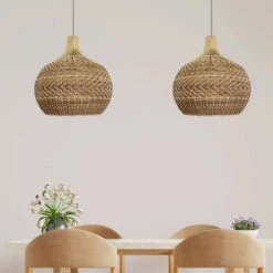 Rattan Pendant Light Interior Design 20 Rattan Pendant Light Interior Design -Demolights Sales Store DL10165 2 1 1