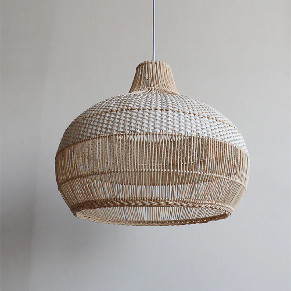Handwoven Rattan Kitchen Island Pendant Lighting 11 Handwoven Rattan Kitchen Island Pendant Lighting - Image 11