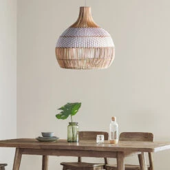 White Rattan Pendant Light Woven Rattan Lampshade 13 White Rattan Pendant Light Woven Rattan Lampshade -Demolights Sales Store DL10189 2 a5a3c4bd cb05 4900 af1d 913800cf4834
