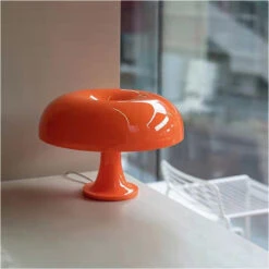 Led Mushroom Table Lamp For Bedroom Bedside