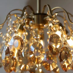 Retro Crystal Chandelier Sumptuous Romantic Amber Pendant Light -Demolights Sales Store DL10200RetroCrystalChandelierSumptuousRomanticAmberPendantLight 11 1