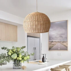 Wicker Farmhouse Woven Pendant Light -Demolights Sales Store DL10216 7 1 1