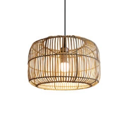 Lantern Shape Bamboo Pendant Light -Demolights Sales Store DL10221LanternShapeBambooPendantLight 5 1
