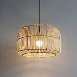 Lantern Shape Bamboo Pendant Light -Demolights Sales Store DL10221LanternShapeBambooPendantLight 8 1
