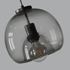 Black Spherical Glass Pendant Light 22 Black Spherical Glass Pendant Light -Demolights Sales Store DL10226BlackSphericalGlassPendantLight 7