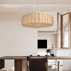 Woven Rattan Pendant Lighting -Demolights Sales Store DL10227 1